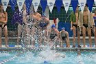 Swim vs Bentley  Wheaton College Swimming & Diving vs Bentley University. - Photo by Keith Nordstrom : Wheaton, Swimming & Diving